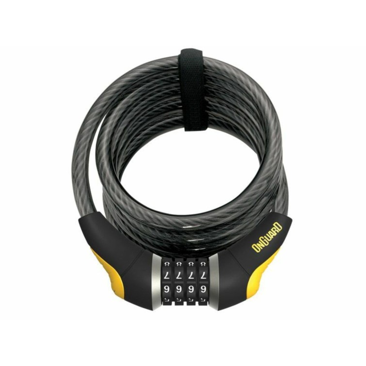 Candado espiral Doberman Combo Ø12 / 1850 mm