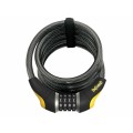 Candado espiral Doberman Combo Ø12 / 1850 mm