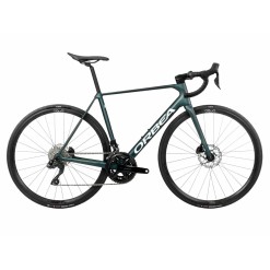 Bicicleta de carretera Orca M35i Escape Green / Carbon View