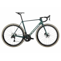 Bicicleta de carretera Orca M20i LTD PWR Escape Green / Carbon View Matt