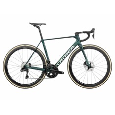 Orca M20i LTD PWR Road Bike Escape Green / Carbon View Matt