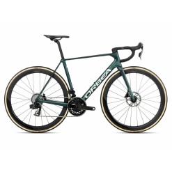 Bicicleta de carretera Orca M21 eLTD PWR Escape Green / Carbon View Matt