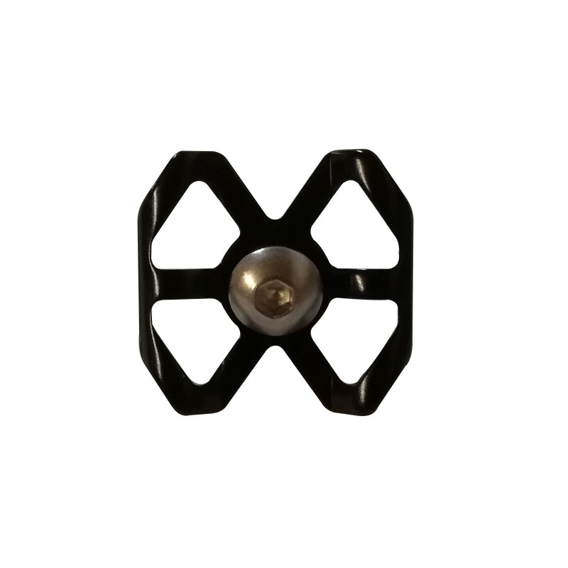 Cable guide for aluminum frame