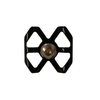 Cable guide for aluminum frame