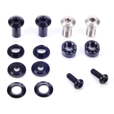 Upper hardware kit No. 13 (Foxy Carbon)