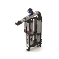 Portabicicletas Almada Work-E Xtra Led VC-07 2 en 1 plegable - 2 bicicletas