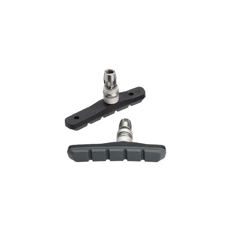 Pair of Universal Basics brake pads - Gray
