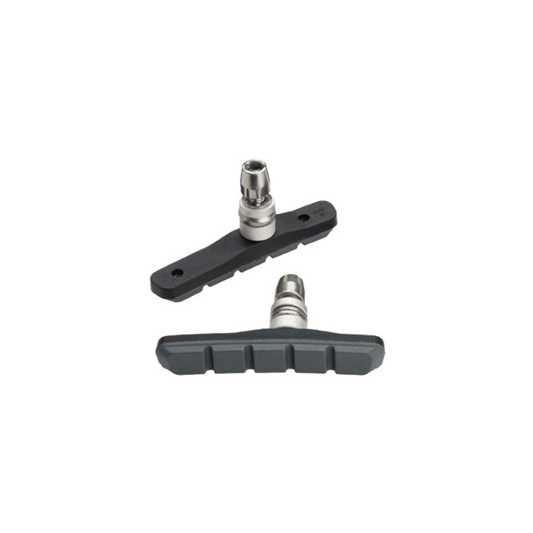 Pair of Universal Basics brake pads - Gray
