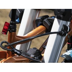 Portabicicletas Almada Work-E VC-08 plegable con adaptador de cuadro - 2 bicicletas