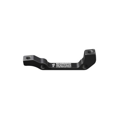 Adaptador de freno delantero IS a Postmount 180 mm - Negro