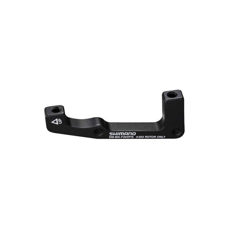 Adaptateur de frein avant IS vers Postmount 203 mm - Noir