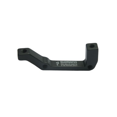 Adaptador de freno trasero IS a Postmount 180 mm - Negro