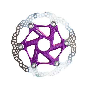 Disco flotante MTB Centerlock Morado