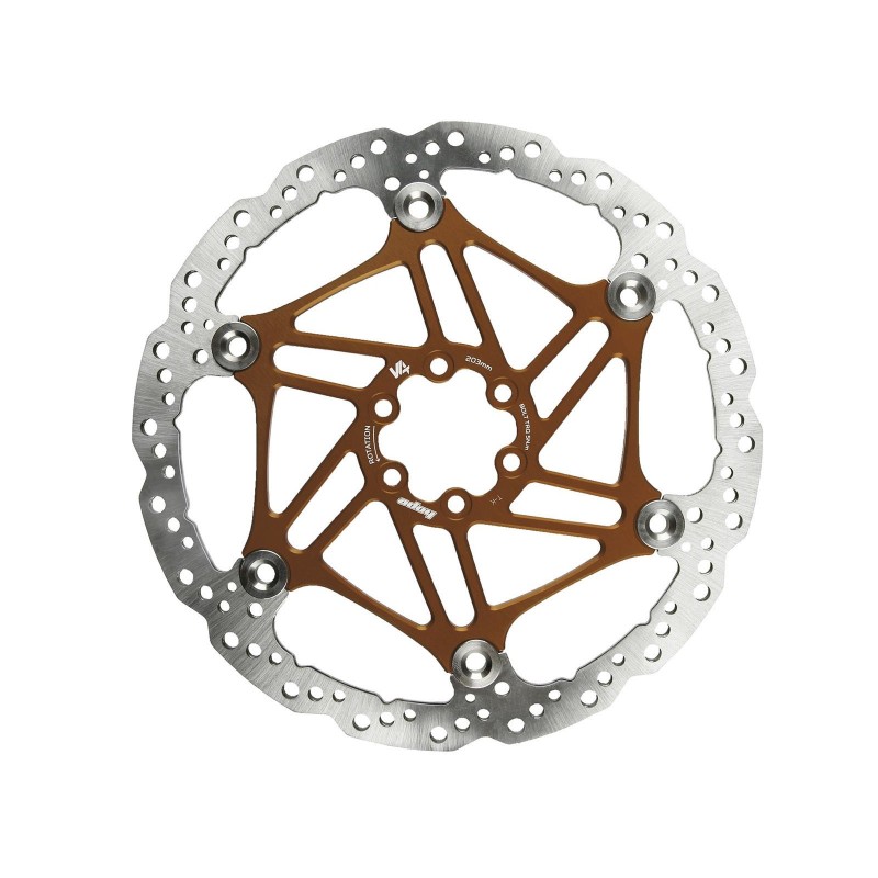 Disco ventilado flotante para freno V4 - Bronce