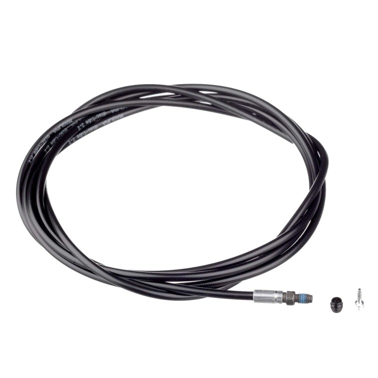 Disctube Brake Hose 2500 mm, 0° Crimped Connection