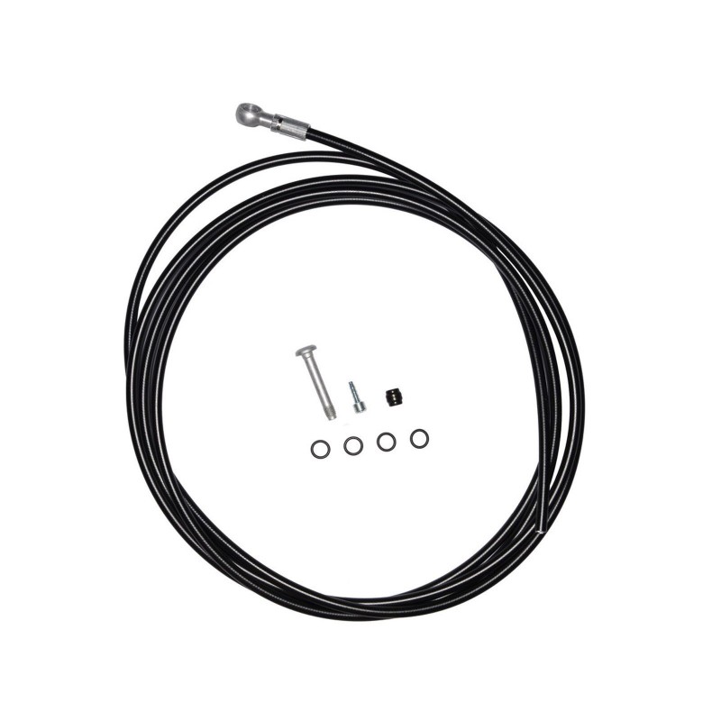 Durite Disctube 2500 mm connexion sertie 90° pour frein MT4 à 8