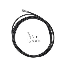 Latiguillo Disctube 2500 mm con conexión prensada a 90° para freno MT4 a 8
