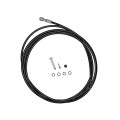 Disctube Brake Hose 2500 mm, 90° Crimped Connection for MT4 to 8 Brakes