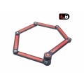 Candado plegable de 850 mm con soporte