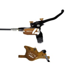 Freno de disco trasero Tech 4 X2 Negro / Bronce