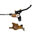 Freno de disco trasero Tech 4 X2 Negro / Bronce