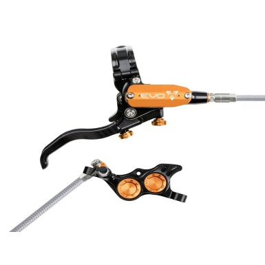 Rear disc brake Tech 4 EVO TR4 - Black / Orange