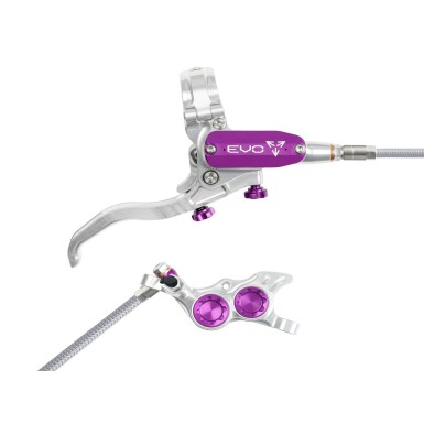 Rear disc brake Tech 4 EVO TR4 - Silver / Purple