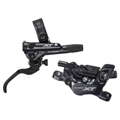 Frein à disque arrière 4 pistons XT M8120 Noir - Plaquettes résine