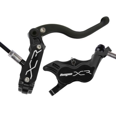 XCR PRO E4 rear disc brake, Black