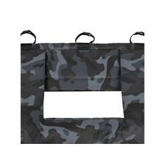 Small Tailgate Cover - Black Camo