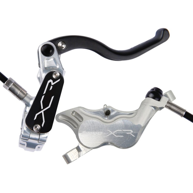 Freno de disco trasero XCR PRO E4 Plata