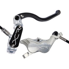 Freno de disco trasero XCR PRO E4 Plata