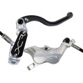 Freno de disco trasero XCR PRO E4 Plata
