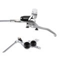 Freno de disco delantero Tech 4 V4 Plata / Negro