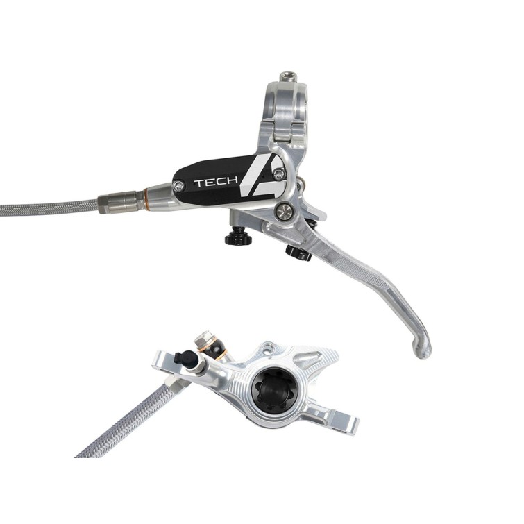 Freno de disco delantero Tech 4 X2 Plata/Negro