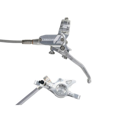 Freno de disco delantero Tech 4 X2 Plata/Plata