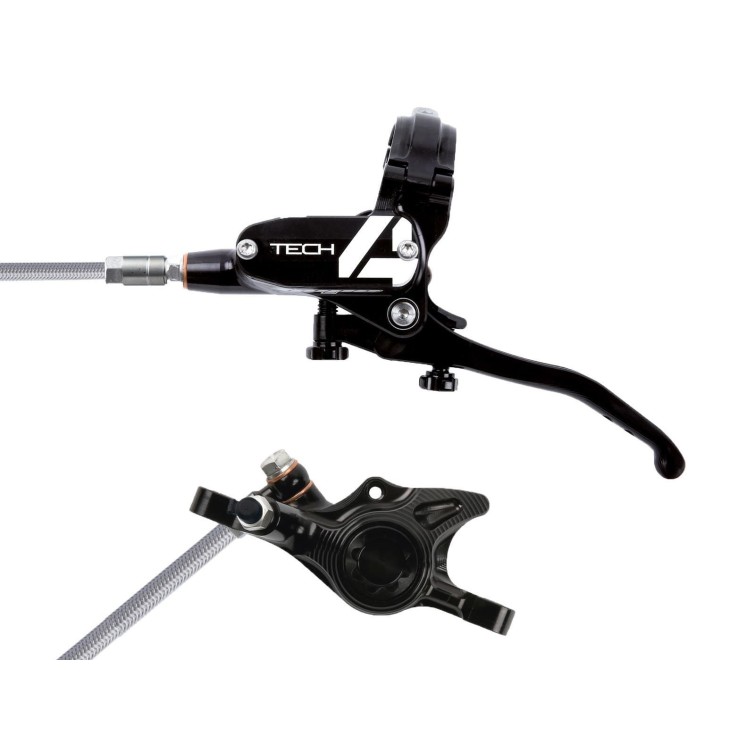 Freno de disco delantero Tech 4 X2 Negro / Negro