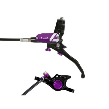 Frein à disque avant Tech 4 X2 Noir/Violet
