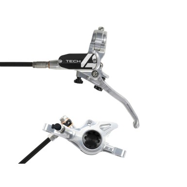 Tech 4 X2 front disc brake, Black/Silver