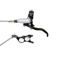 Freno de disco delantero Tech 4 EVO TR4 - Negro / Plata