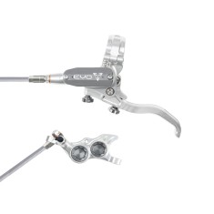 Freno de disco delantero Tech 4 EVO TR4 - Plata / Ahumado