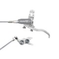 Freno de disco delantero Tech 4 EVO TR4 - Plata / Ahumado