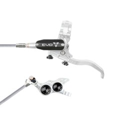 Freno de disco delantero Tech 4 EVO TR4 - Plata / Negro