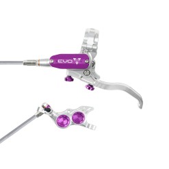 Frein à disque avant Tech 4 EVO TR4 - Argent / Violet
