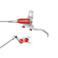 Freno de disco delantero Tech 4 EVO TR4 - Plata / Rojo