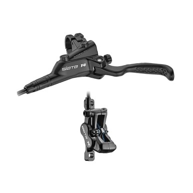 Freno de disco delantero Slate T4 - Negro