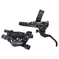 Freno de disco delantero de 4 pistones XT M8120 Negro - Pastillas de resina