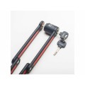 Candado plegable de 850 mm con soporte