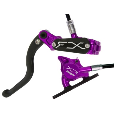 XCR PRO X2 Flatmount Front Disc Brake Purple