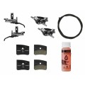 Kit de mejora para pareja de frenos de disco XTR M9220 (4 pistones)